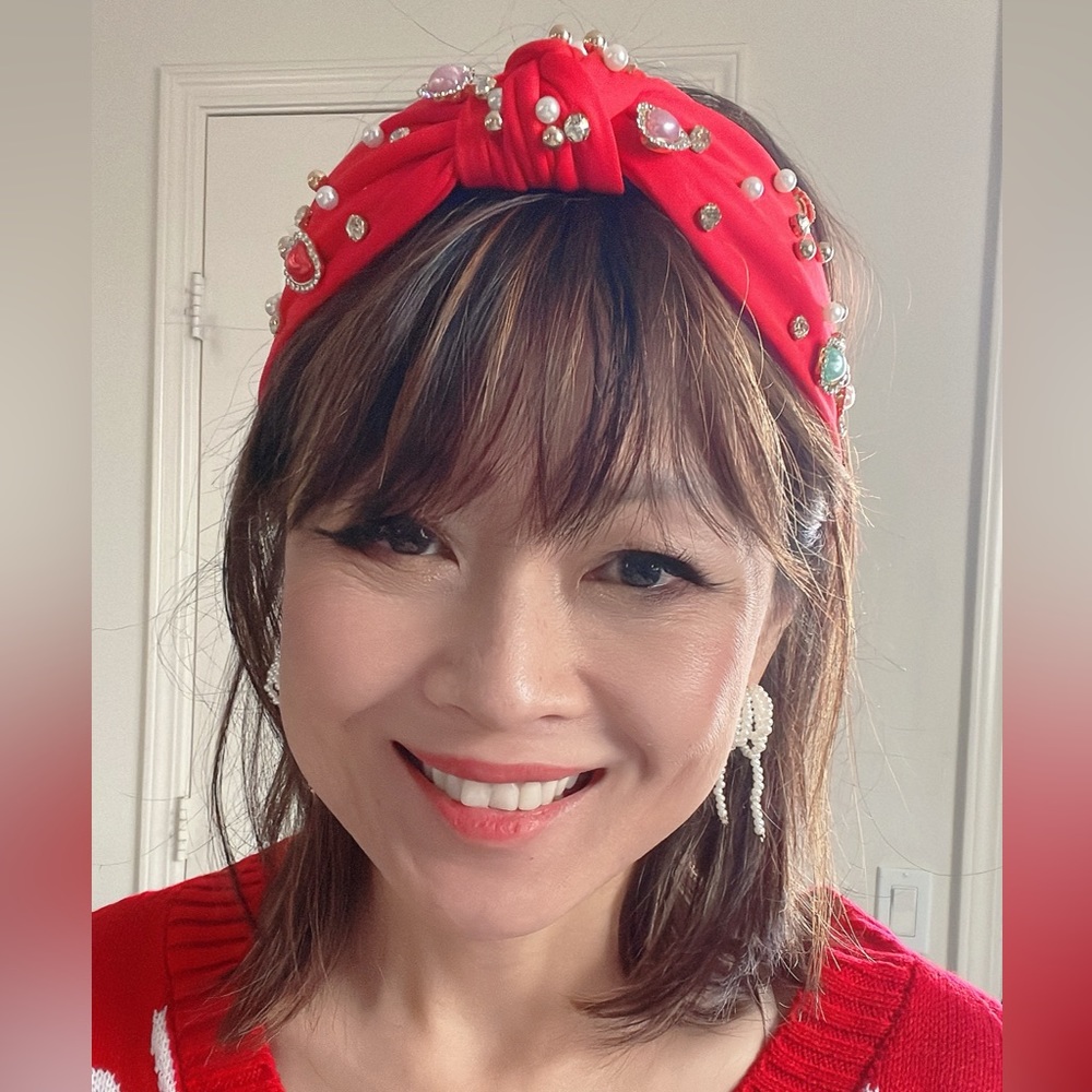 Vday Valentine's Day heart Headband - Picture 1 of 10